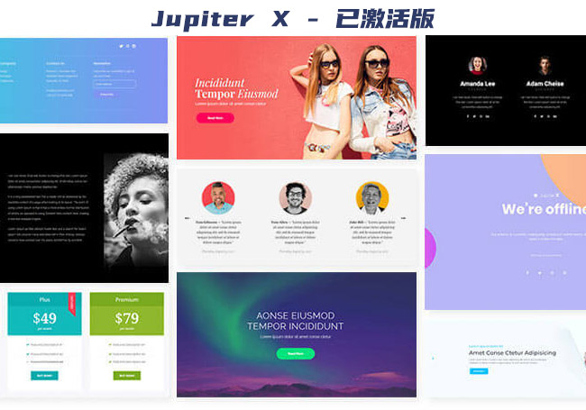 WordPress 多功能主题：Jupiter X v1.25.1 – 已激活版-1