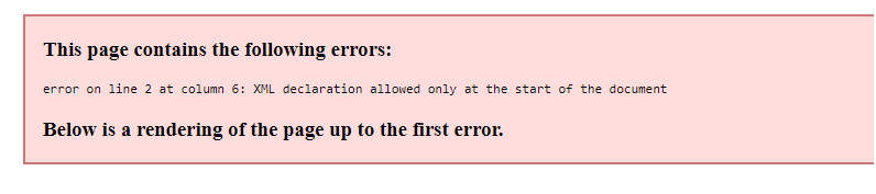 wordpress站点地图报错：error on line 2 at column 6: XML declaration allowed only at the start of the document【已解决】-1